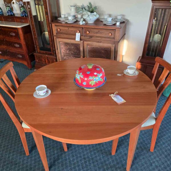 Greg Aanes Hand Crafted Table and Two Chairs - Image 4