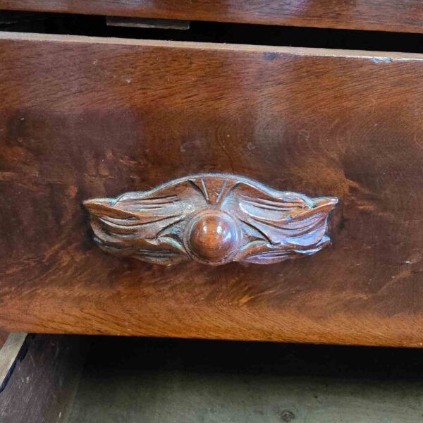 Vintage Marble Top Dresser - Image 3