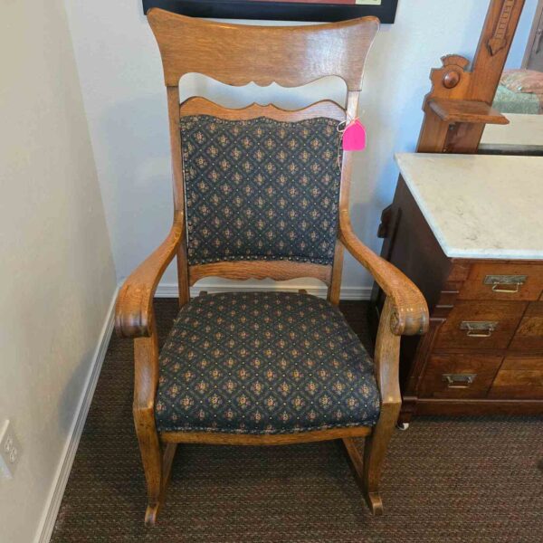 Vintage Oak Rocking Chair