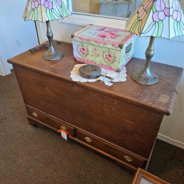 18th Century Blanket Chest with Drawers - Image 2