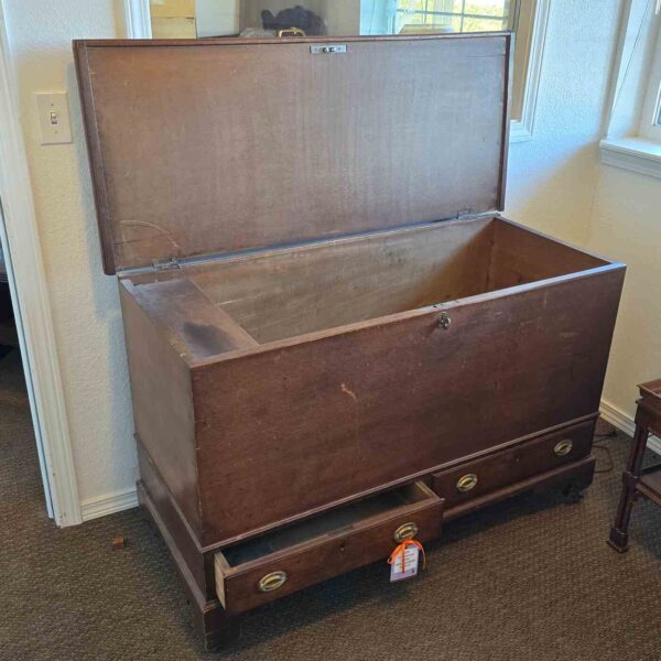 18th Century Blanket Chest with Drawers - Image 6