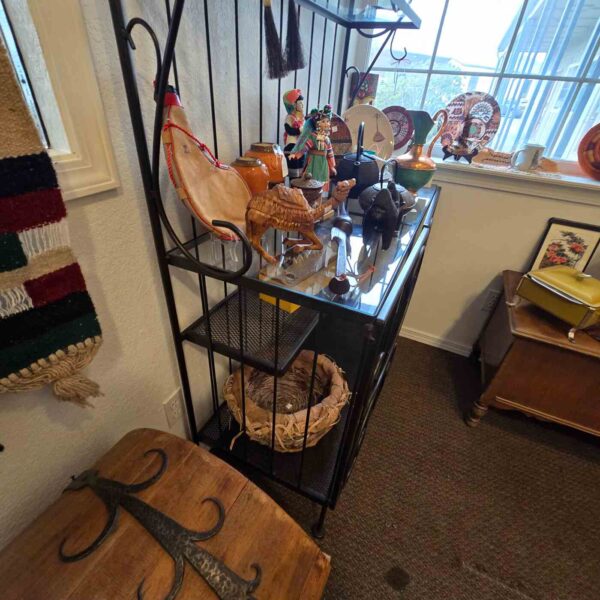 Large Baker's Rack with Glass Shelves - Image 5