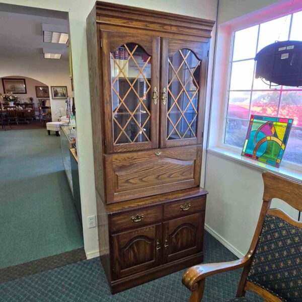 Secretary Desk with Bookcase - Image 2