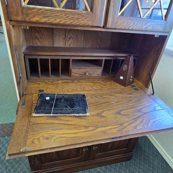 Secretary Desk with Bookcase - Image 4