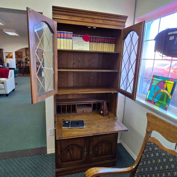 Secretary Desk with Bookcase