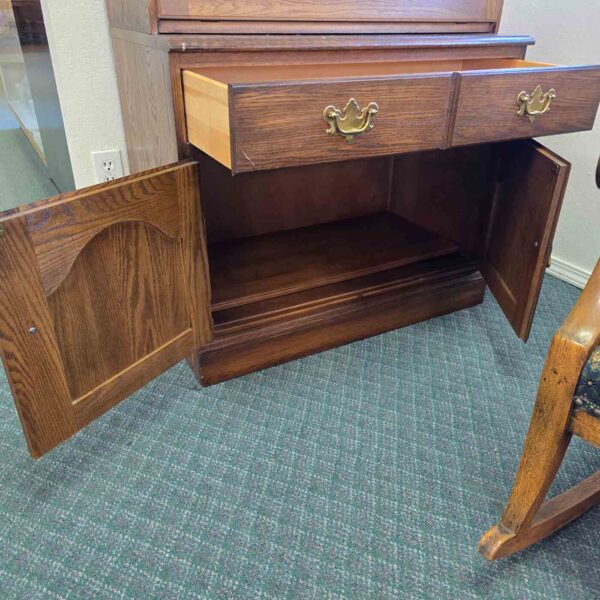 Secretary Desk with Bookcase - Image 5