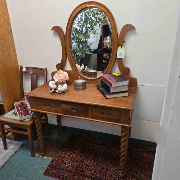 Vintage Vanity with Mirror