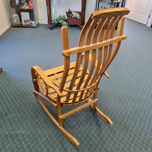 Oak Rocking Chair - Image 4