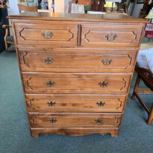 Tall Boy Dresser Maple