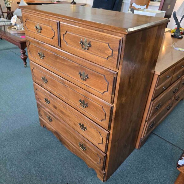 Tall Boy Dresser Maple - Image 2