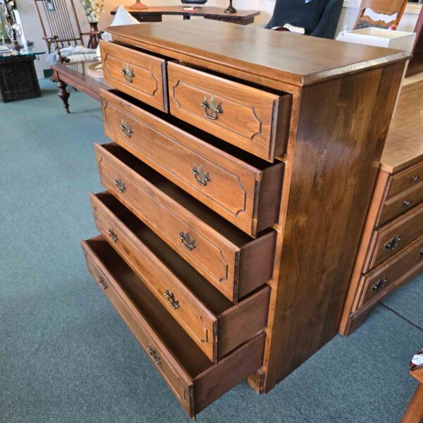 Tall Boy Dresser Maple - Image 3