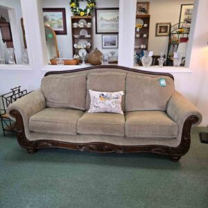 Tan Fabric Couch