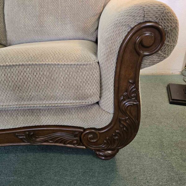Tan Fabric Couch - Image 4