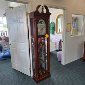 Grandfather Clock Curio - ON SALE