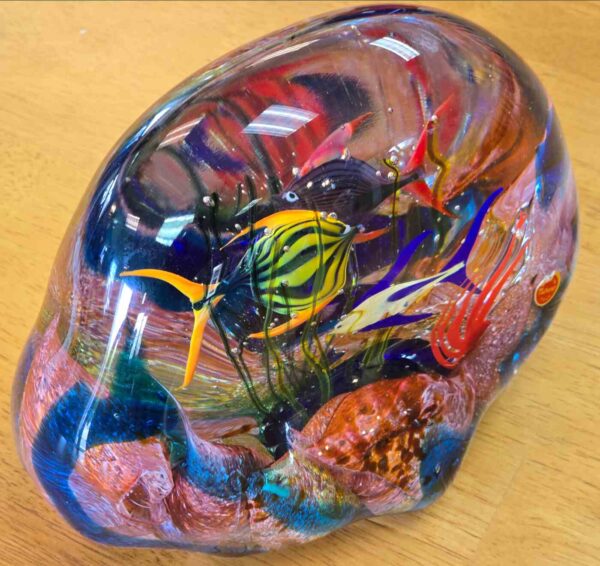 Murano Glass Aquarium Sculpture - Image 5