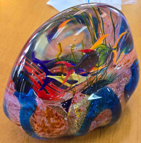 Murano Glass Aquarium Sculpture - Image 6