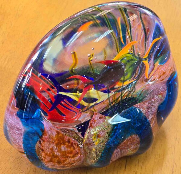 Murano Glass Aquarium Sculpture - Image 7