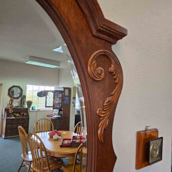 Oak Dresser with Mirror - Image 11