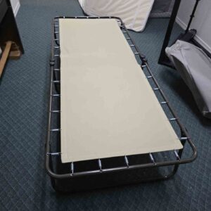 Camping Cot with Foam Topper & Canvas Case