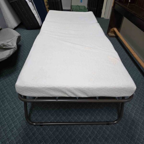 Camping Cot with Foam Topper & Canvas Case - Image 3