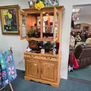 Oak Hutch