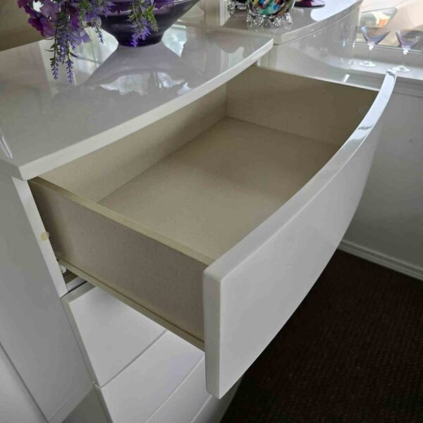 Princess White Chest of Drawers - Image 3