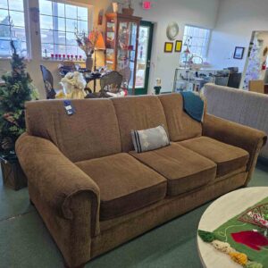 Brown Fabric Couch