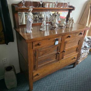Vintage Dresser with Mirror