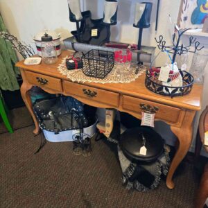 Three Drawer Console Table