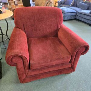 LA-Z-BOY Red Fabric Chairs