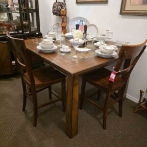 Tall Table & 2 Chairs