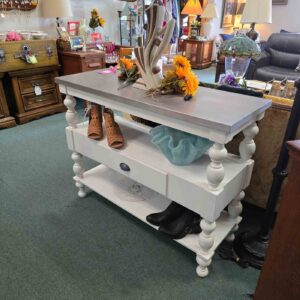 White Console Table